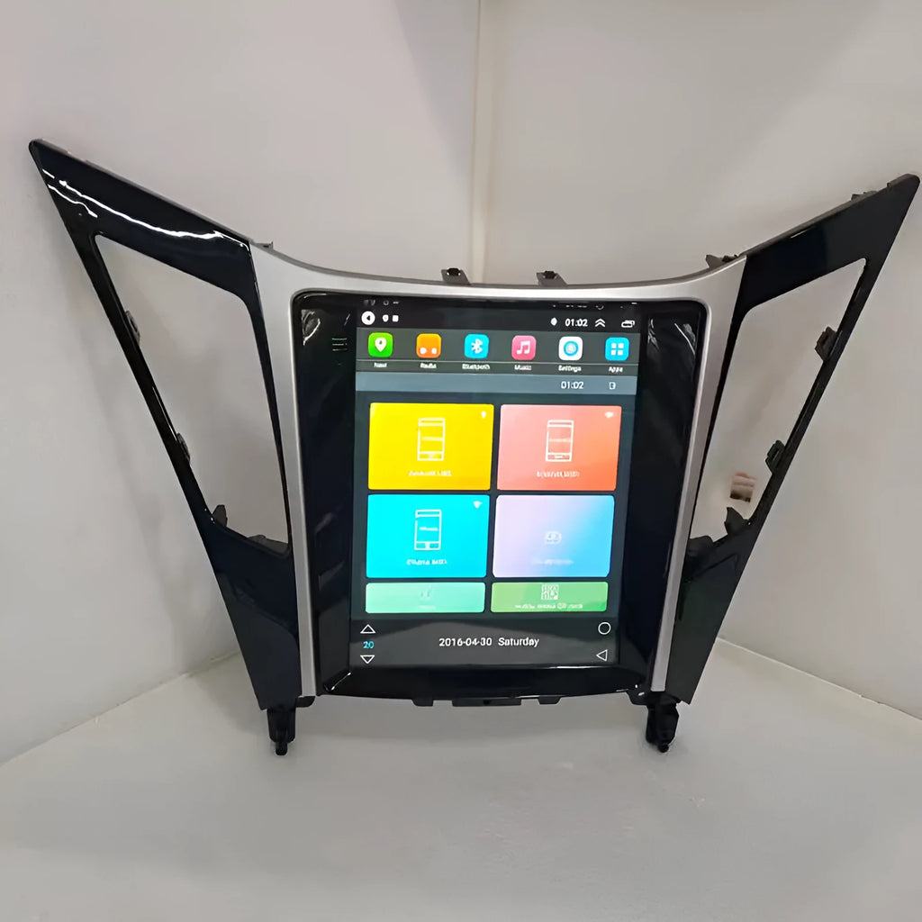9.7-inch vertical Android car navigation system for Hyundai Sonata 2008 dashboard