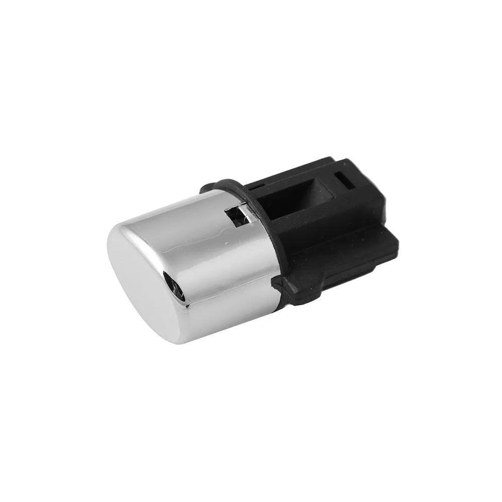 Black ABS plastic gear shift button replacement kit for Honda Accord 2003-2005, includes spring and side plate.