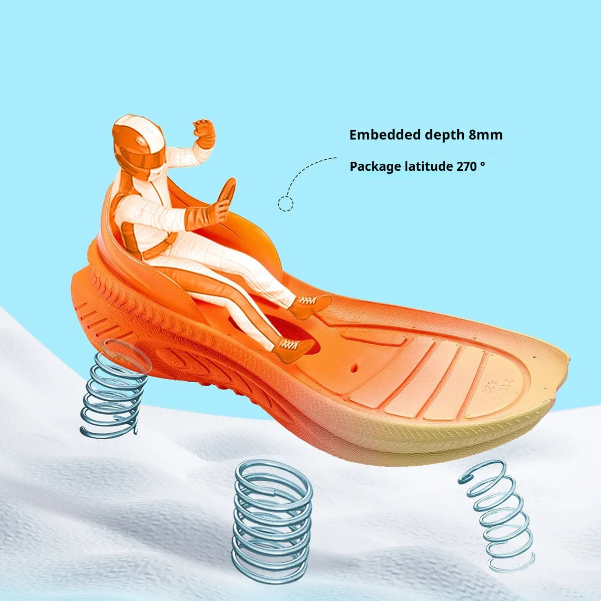 Low-top running sneakers in multiple colours with a striped pattern, PU mesh upper, and rubber sole.