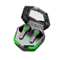 Black N35 wireless gaming headset with private mould in-ear design and Bluetooth connectivity