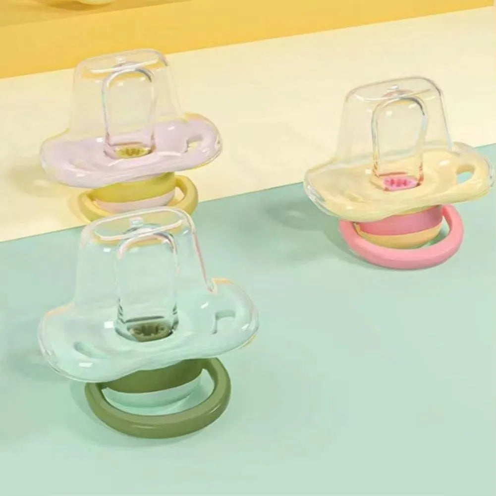 Poodle dog pacifier silicone bite toy with Little Lion colour variant for small dog teething relief