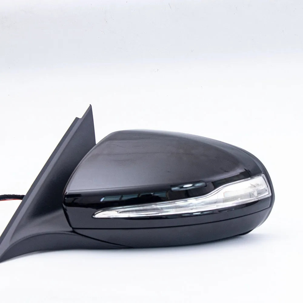 Mercedes-Benz W205 C-Class rear view mirror assembly with ABS shell in three colour options