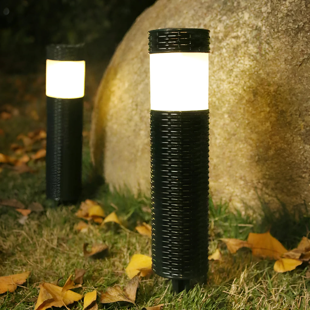 Outdoor waterproof garden light with abstract design for courtyard and villa use