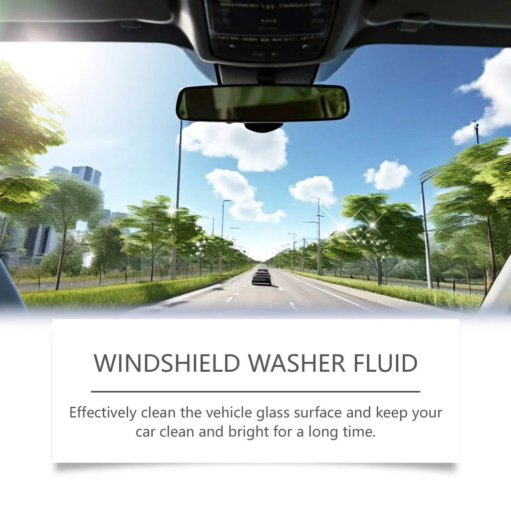 120ml glass cleaning agent bottle 9.2x15.5cm with orange extract for car windshield decontamination