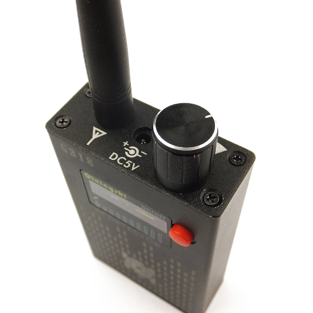 G318 handheld professional signal detector for anti-eavesdropping security checks.