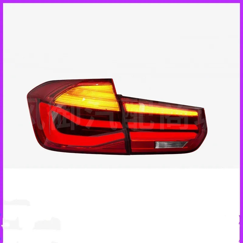 Modified BMW 3 Series tail light assembly with streamer LED pattern in red or smoked black finish