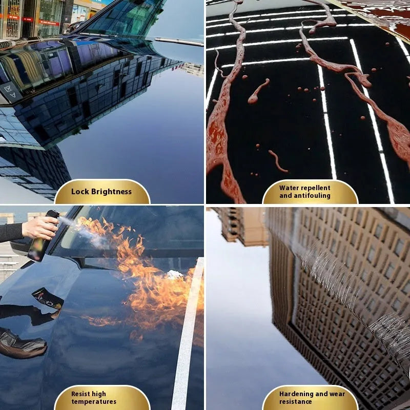 Automotive nano ceramic crystal coating 50ml graphene plated crystal silica-based paint protection in large box