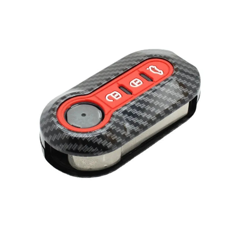Fiat 500 Boyue Ottimo Viaggio car key replacement shell in ABS plastic