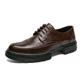 Men's Korean-style pointed leather shoes low-top PU upper rubber sole black colour available in sizes 38-46