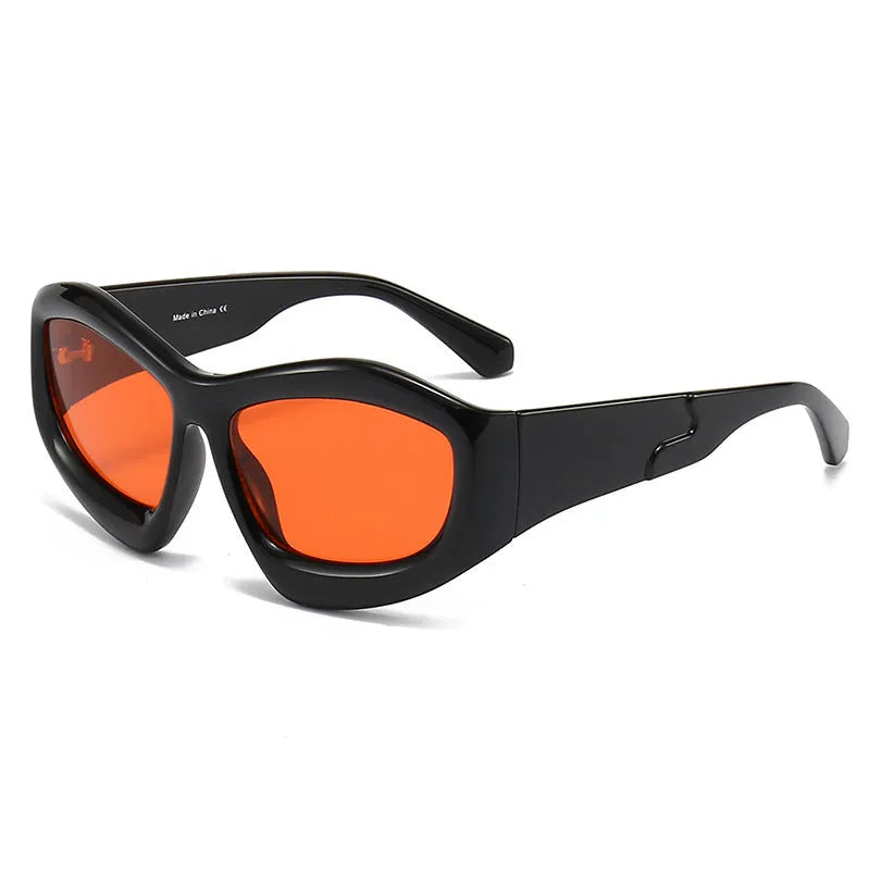 Concave shape sunglasses for men and women with bubble element design