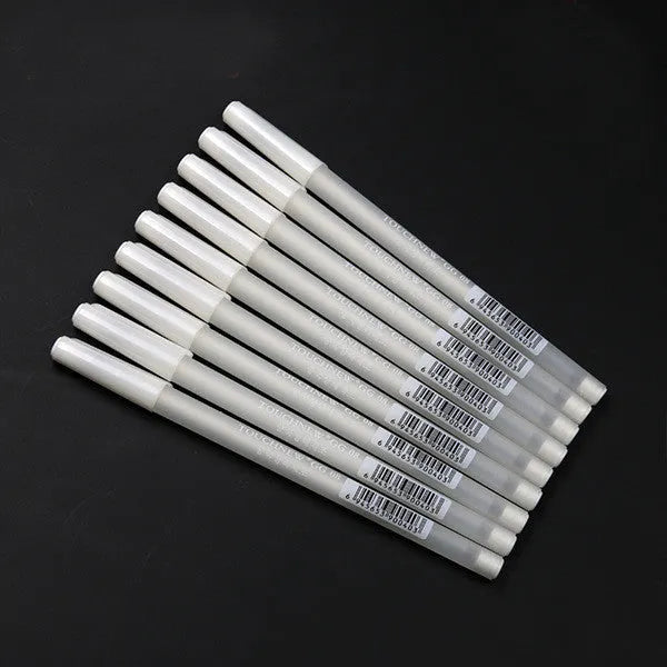 Touchnew black card highlight pen with 0.8mm tip for hand-painted stroke illustration