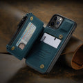 Black mobile phone case with anti-theft brush and holster attachment for iPhone and Samsung devices