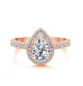 Adjustable ring in Rose Gold or Silver, available in sizes 5 to 11 for women