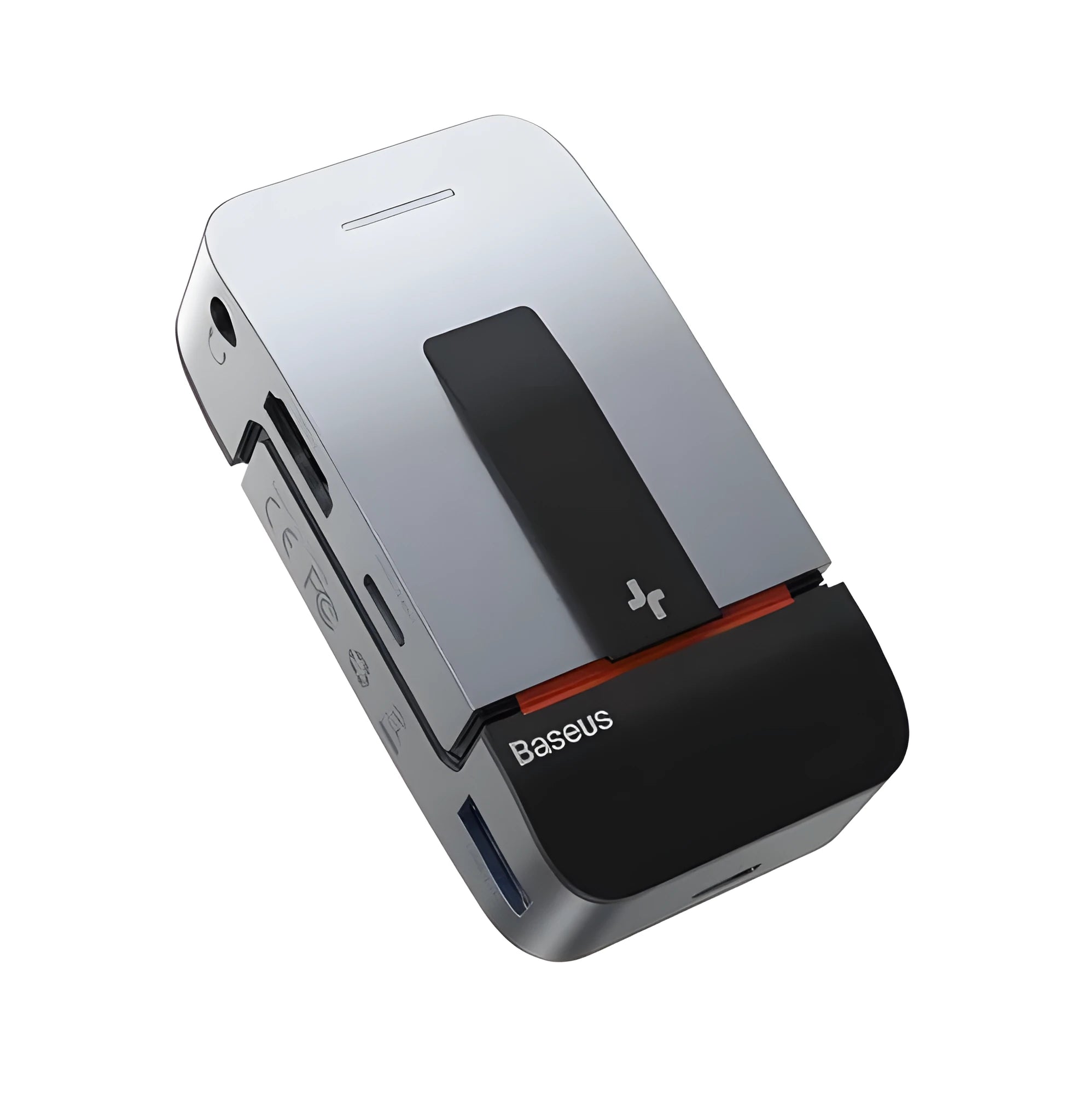 Aluminium alloy space grey bracket-type multifunctional HUB hub with USB3.0, HDMI, RJ45, Type-C ports