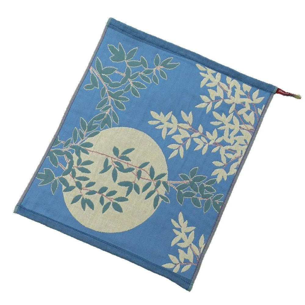 National style cotton gauze square towel four-layer pure cotton 34x40cm jacquard pattern
