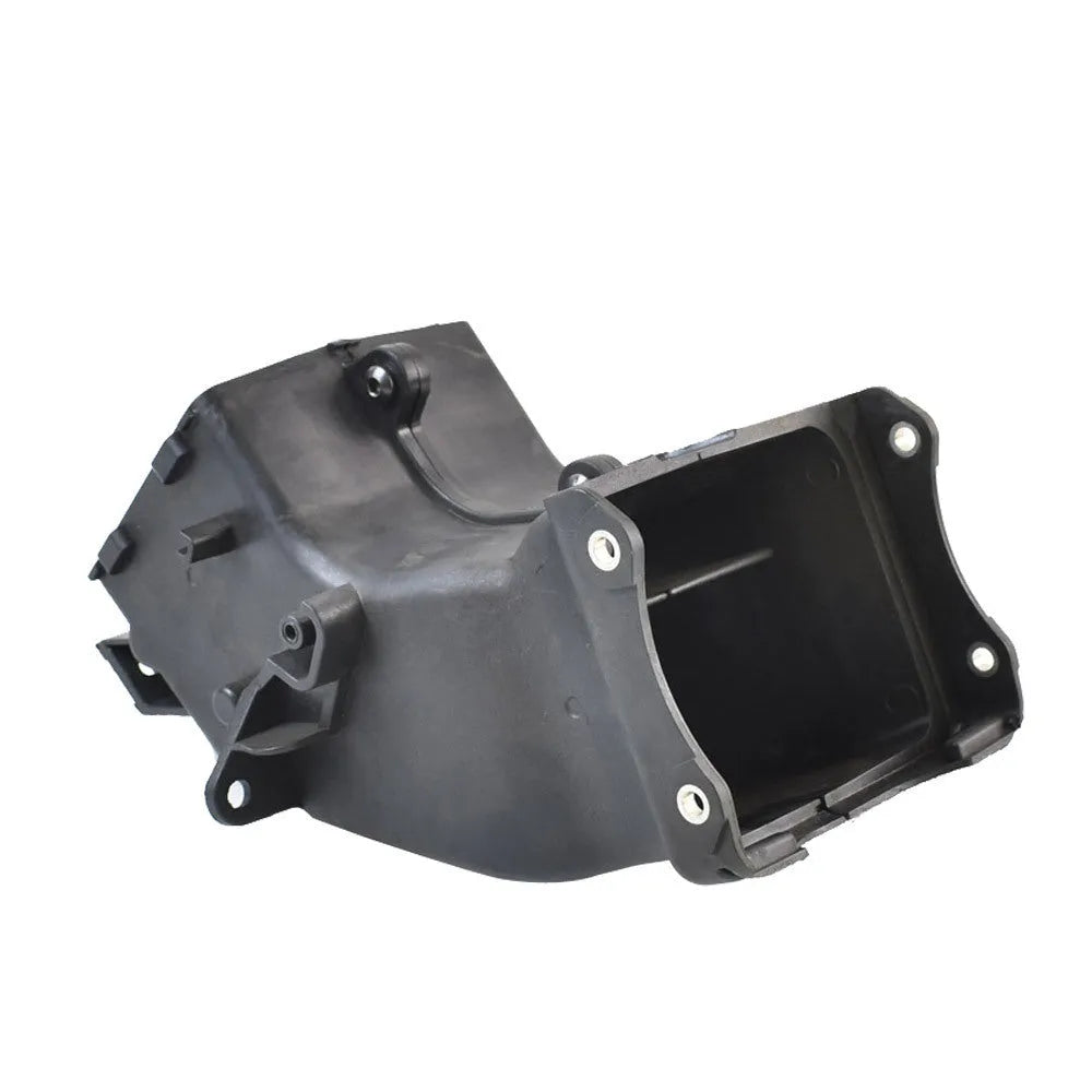 Black motorcycle ventilation pipe for Yamaha models, dimensions 280mm by 170mm by 160mm.