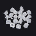 100 plastic interior fastener clips for BMW E39 E38 models with peach wood trim