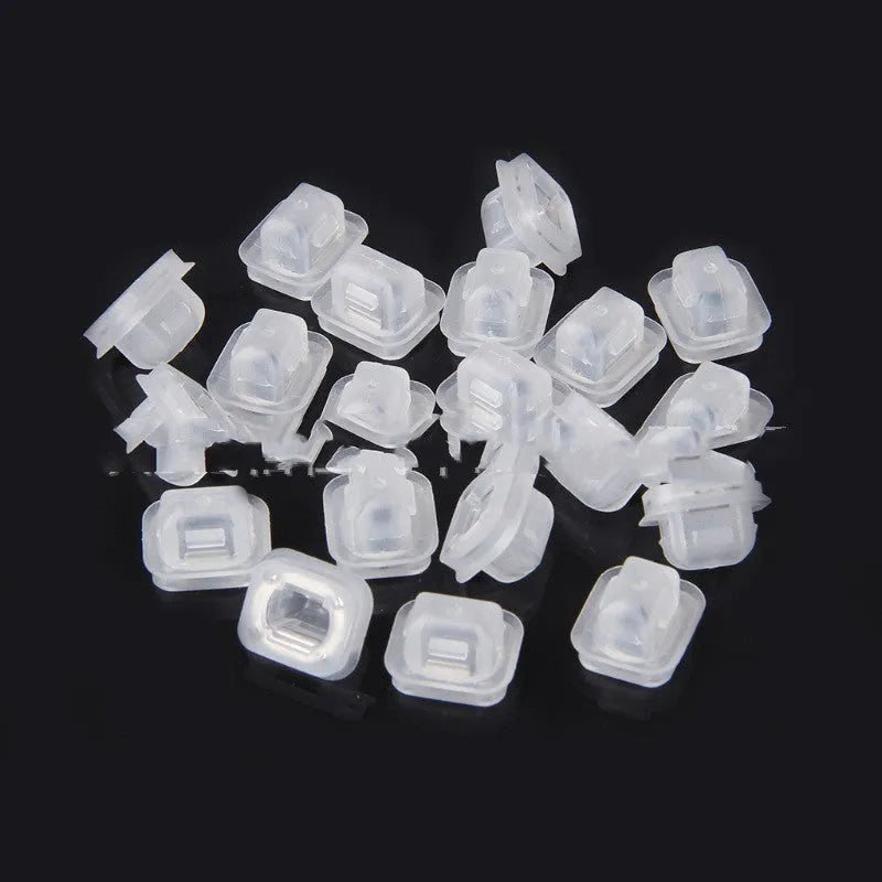 100 plastic interior fastener clips for BMW E39 E38 models with peach wood trim