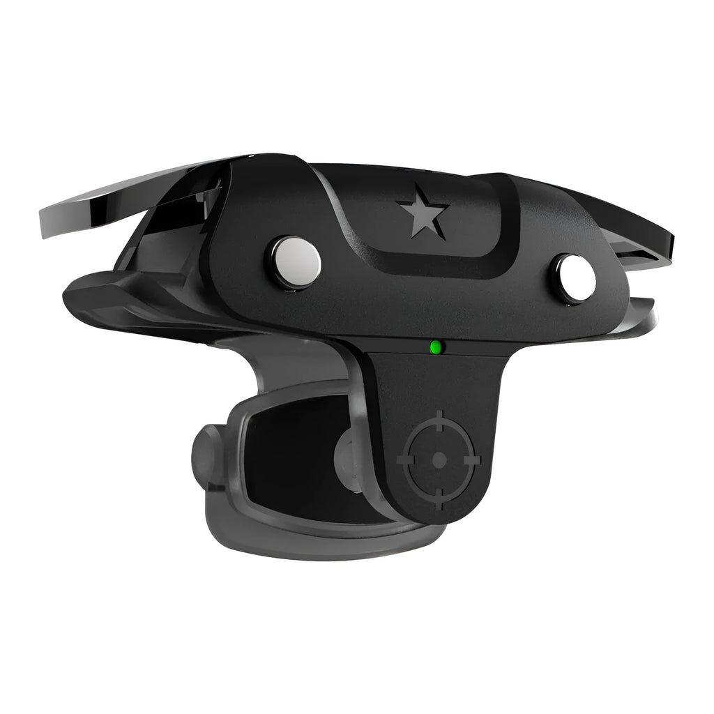 Black F5 Bluetooth mobile game controller for phones showing compact handheld design