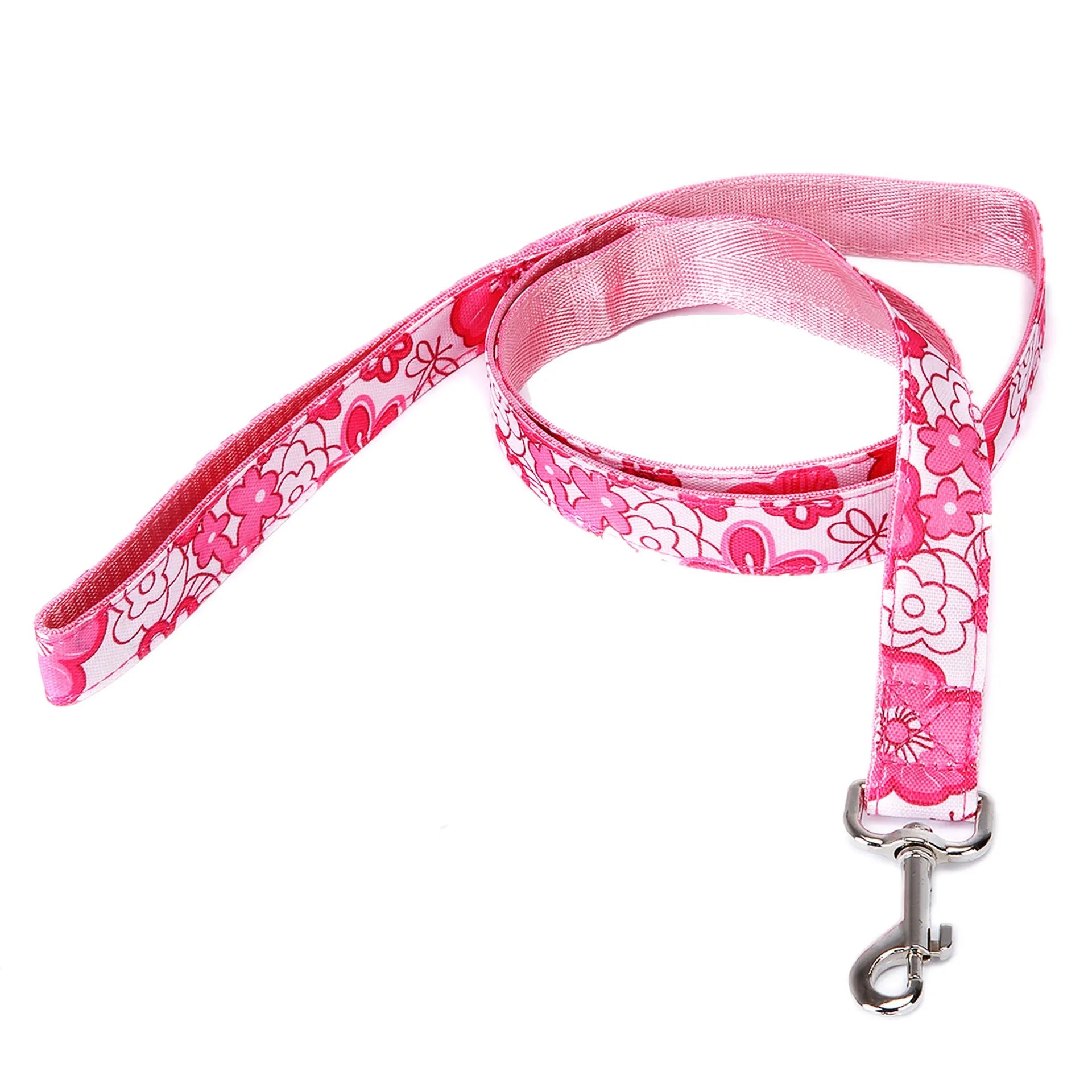 Black pet traction rope with plaid stripe design showing 120cm length