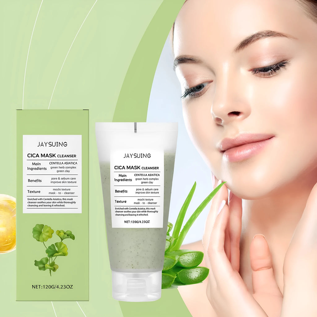 Centella Asiatica Soothing Facial Cleanser 120g tube with botanical extracts
