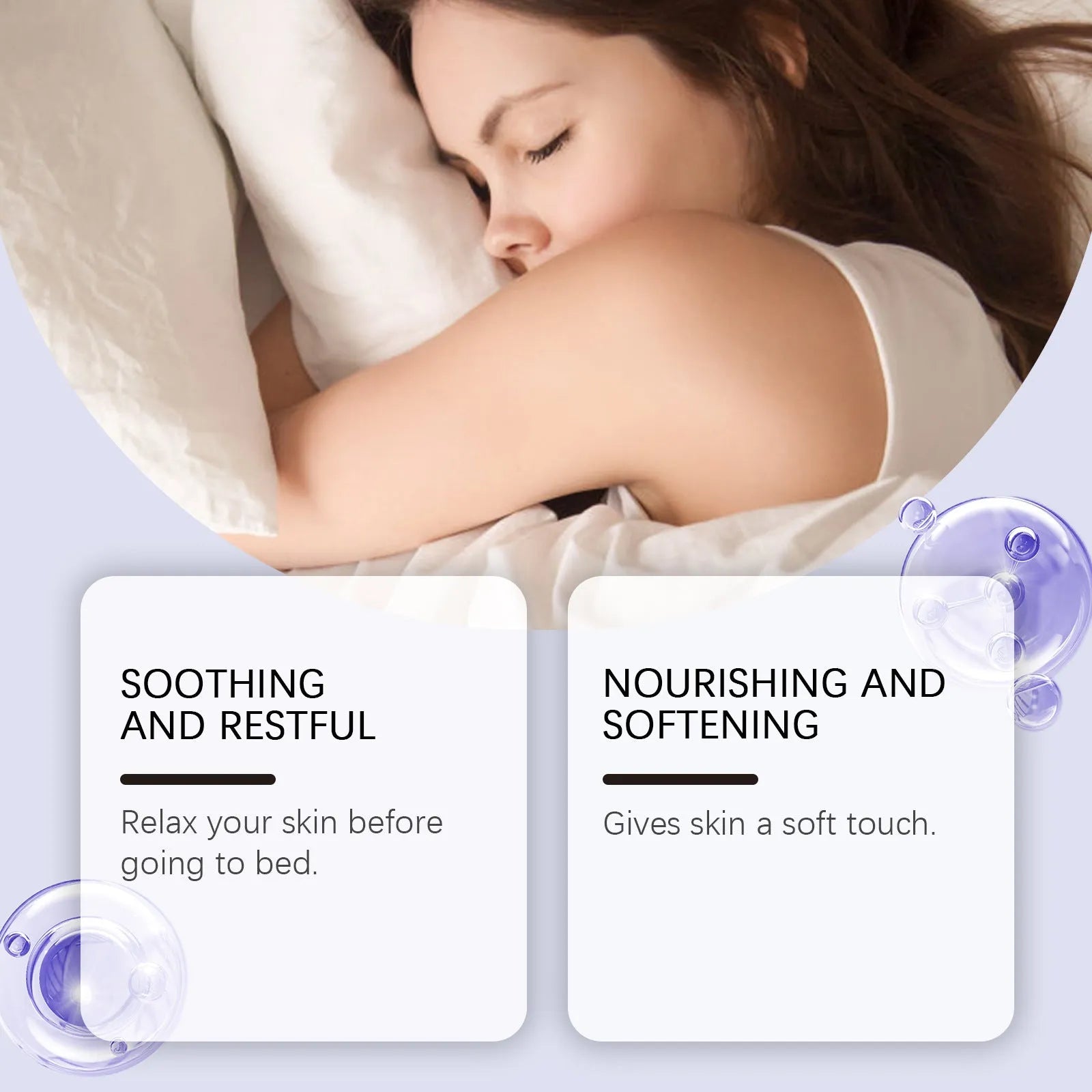 90g pot of Sleep Magnesium Essence Cream, a night moisturiser with honey and soothing ingredients.
