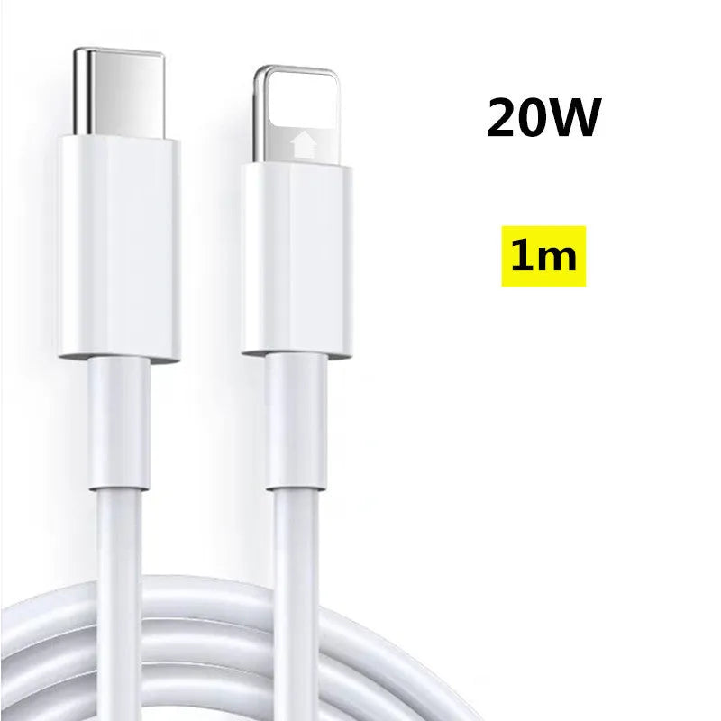 20W PD fast charger UK plug with power delivery for smartphones and tablets on white background