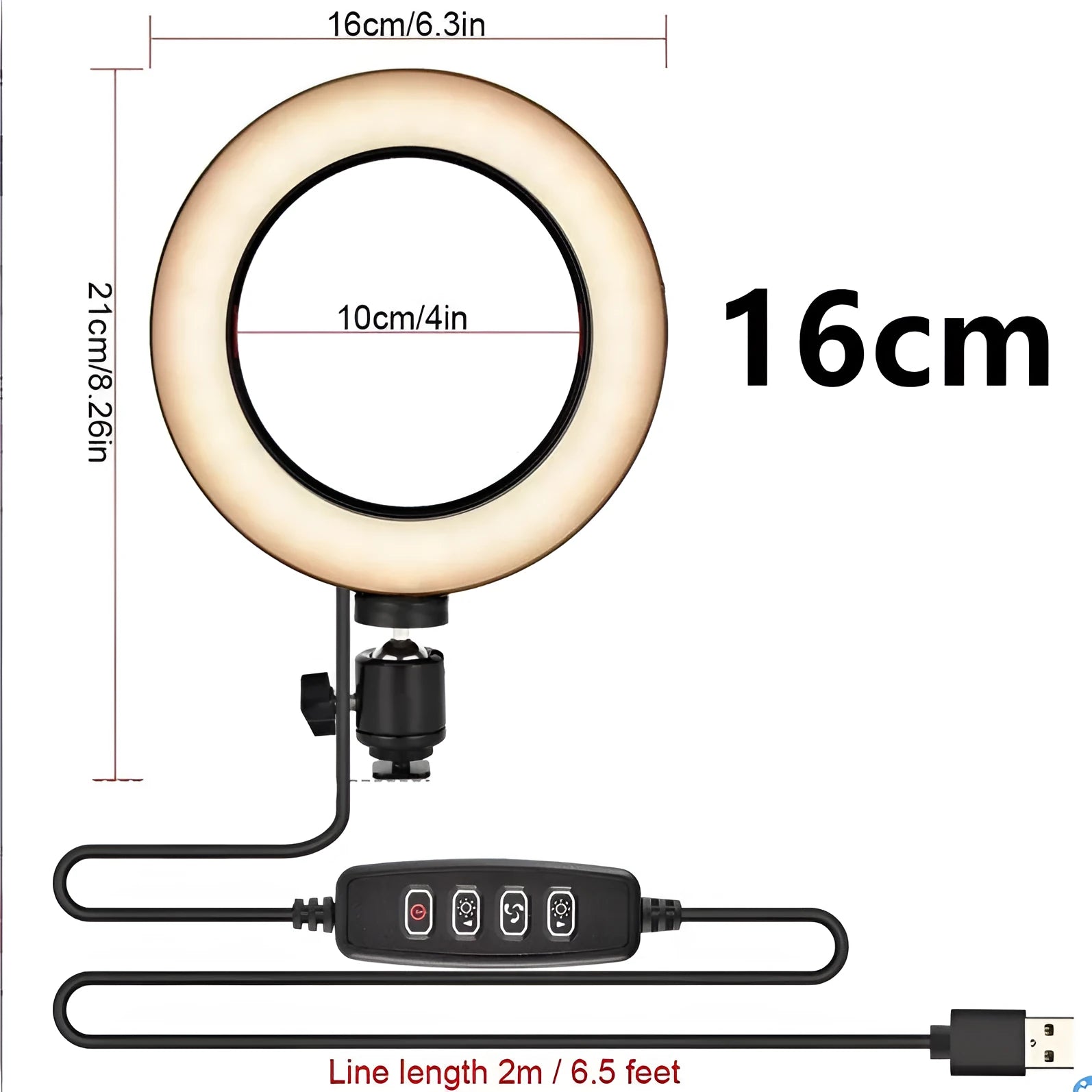 Adjustable live phone stand with flexible gooseneck arm extended, holding a smartphone on a heavy base.