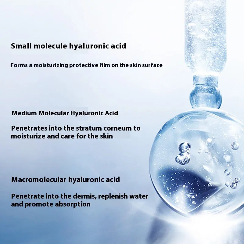 Hyaluronic acid facial essence 15ml bottle for universal skin type