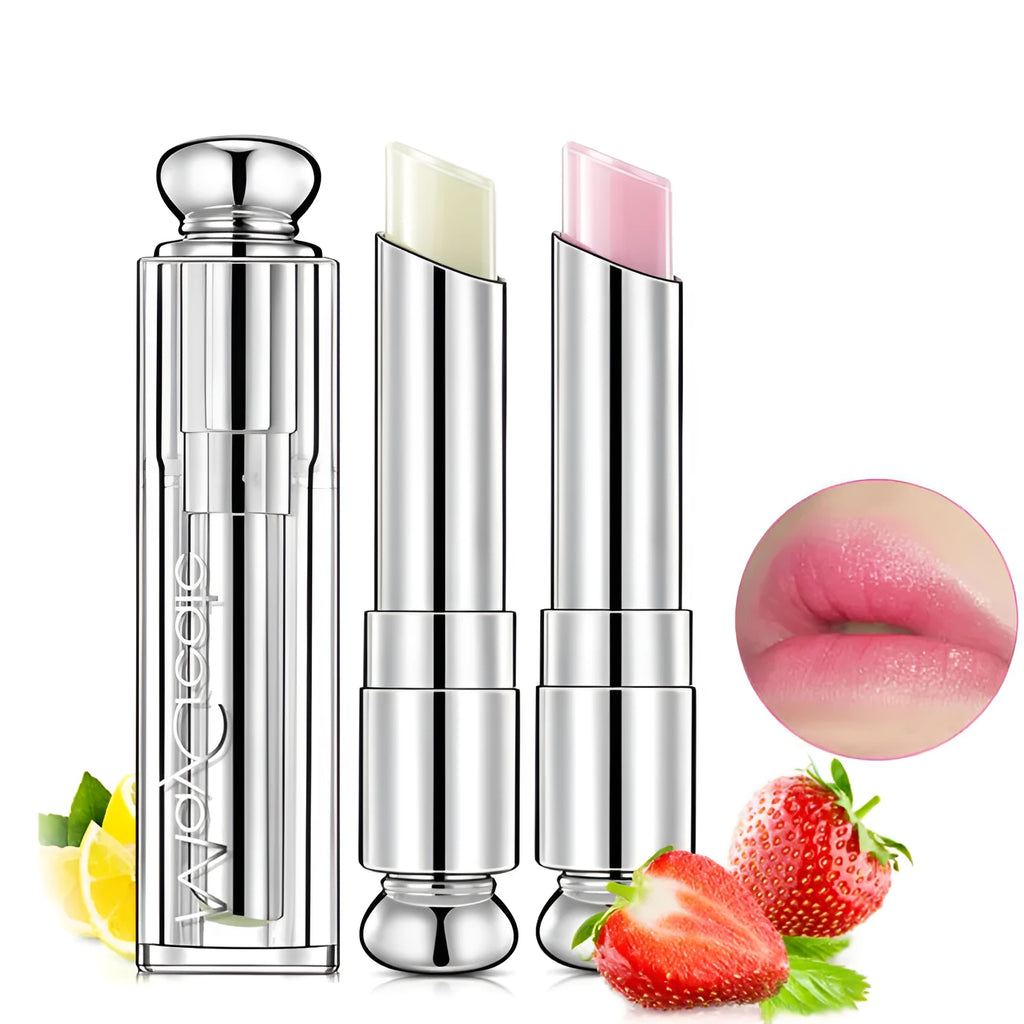 Colourless faded lip contour universal lip balm with long lasting moisturising effect and temperature change technology