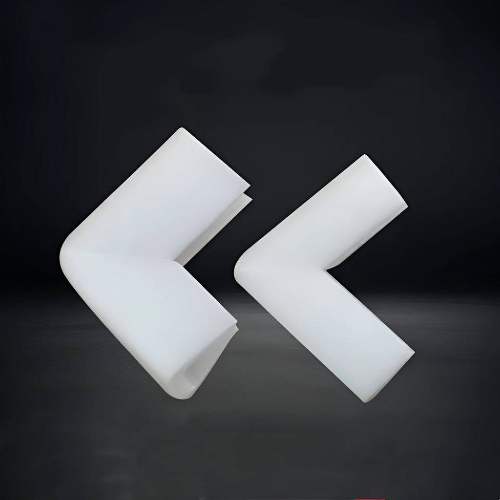 Clear EPE pearl cotton corner protectors U10 style 10mm slot, pack of 800, for furniture and wall edges.