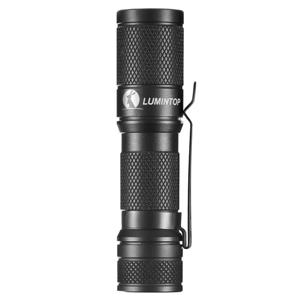 Lumintop Tool AA 2.0 black aluminium keychain flashlight with magnetic tail cap