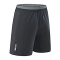 Men's loose-fit cropped running pants in quick-drying ice silk, Army Green colour