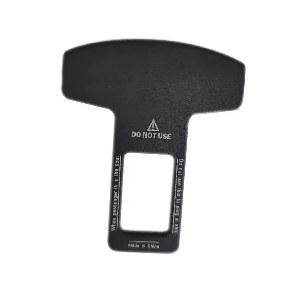 Aluminium alloy lock tongue buckle keychain bottle opener with frosted carbon fibre finish.