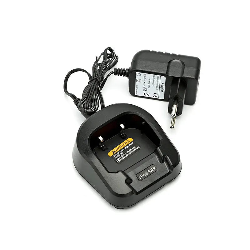 BF-UV82 8W walkie talkie in Black with 1800mAh lithium battery, 50Ω antenna and AU EU UK US plug options