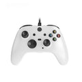 Wired game console controller handle in black with ABS construction and USB cable for PC and PS