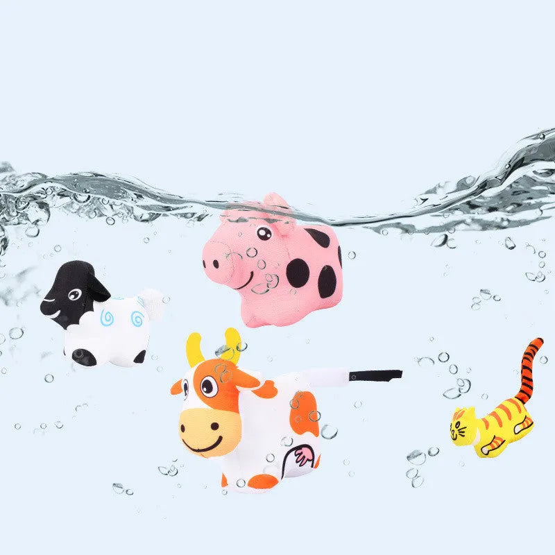 Baby play blanket with animal themes measuring 1cm thick for crawling practice and early education