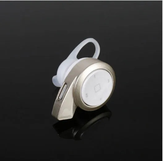 Snail MiNi Bluetooth Headset 4.0 compact design in black with earpiece and call button