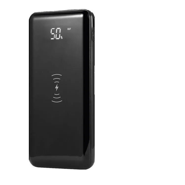 Multifunctional mirror wireless charger with mirror finish and 5V 10000mA charging current for smartphones