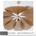 Bohemian-style fabric hanging chandelier in a choice of colours and diameters.