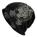 Viking totem wolf street dance hat with double-layer elastic sleeve cap in multiple colour options