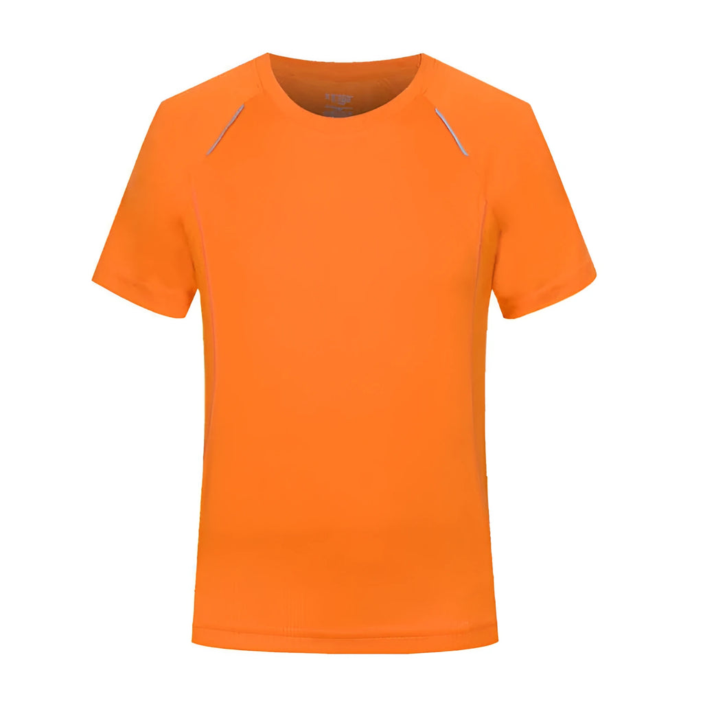 Men's slim fit quick-drying T-shirt in polyester viscose blend available in seven colours