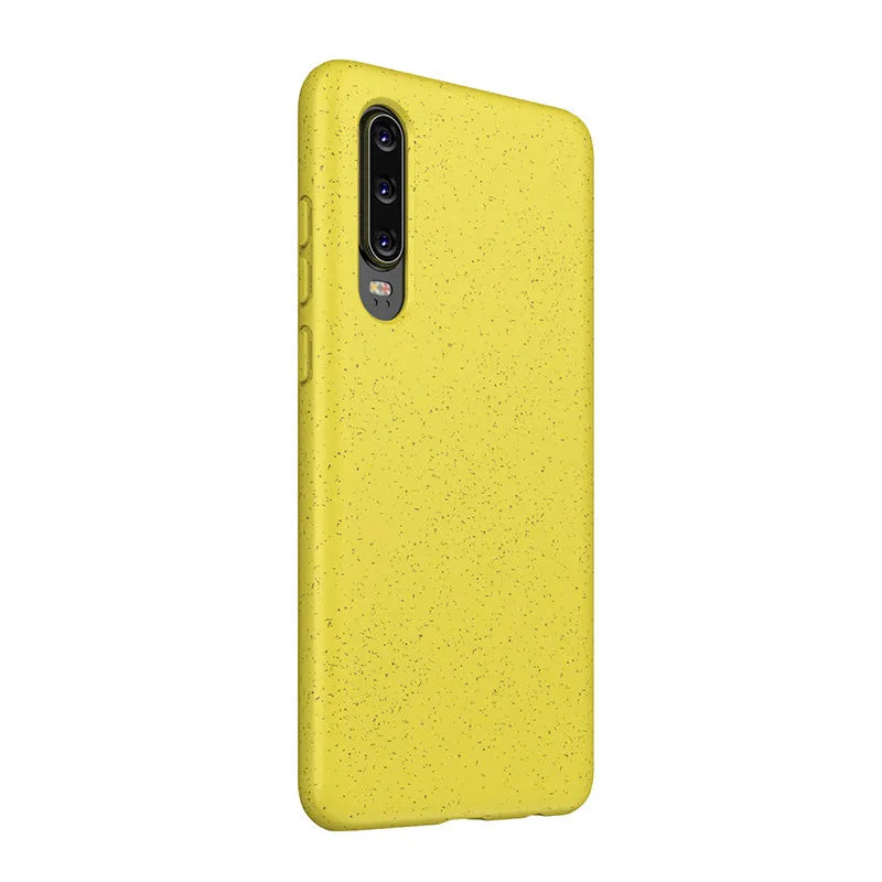 Huawei P30 series TPU mobile phone case showing six colour options