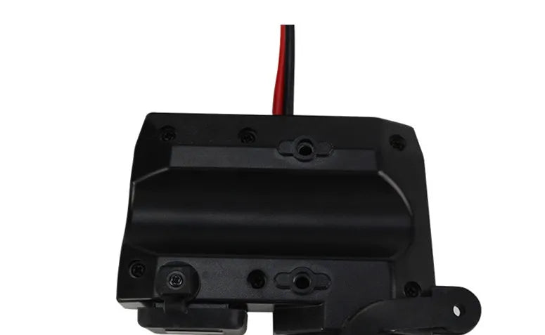 Motorcycle USB waterproof charger dual ports voltmeter model CD-3028 black handlebar mount