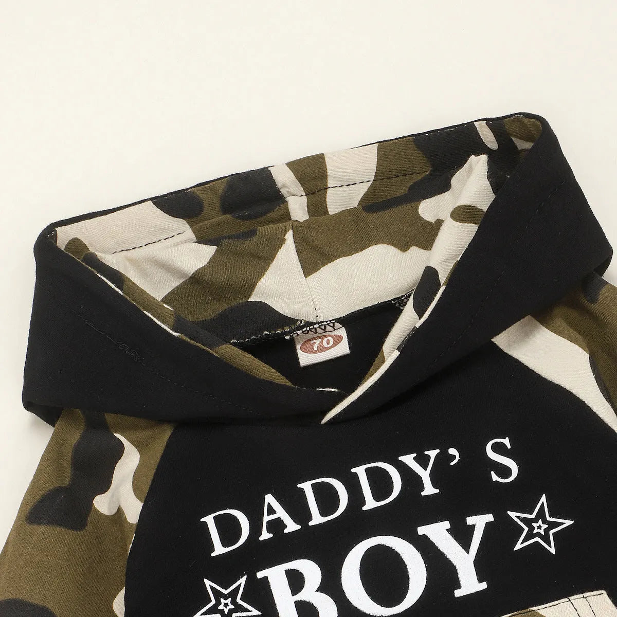 Boys' green cotton top for infants and young children aged 1-3 years, available in sizes 70cm to 110cm.