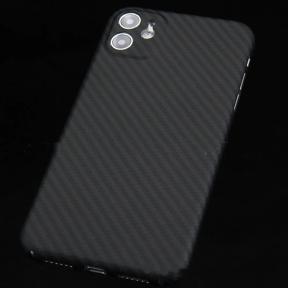 Black carbon fiber TPU phone case for iPhone XR XS Max 11 12 Pro Max 7 8 Plus