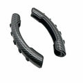 Carbon fibre black fibre steering wheel anti-slip sleeve for 38cm diameter wheels