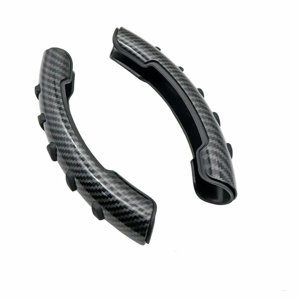 Carbon fibre black fibre steering wheel anti-slip sleeve for 38cm diameter wheels