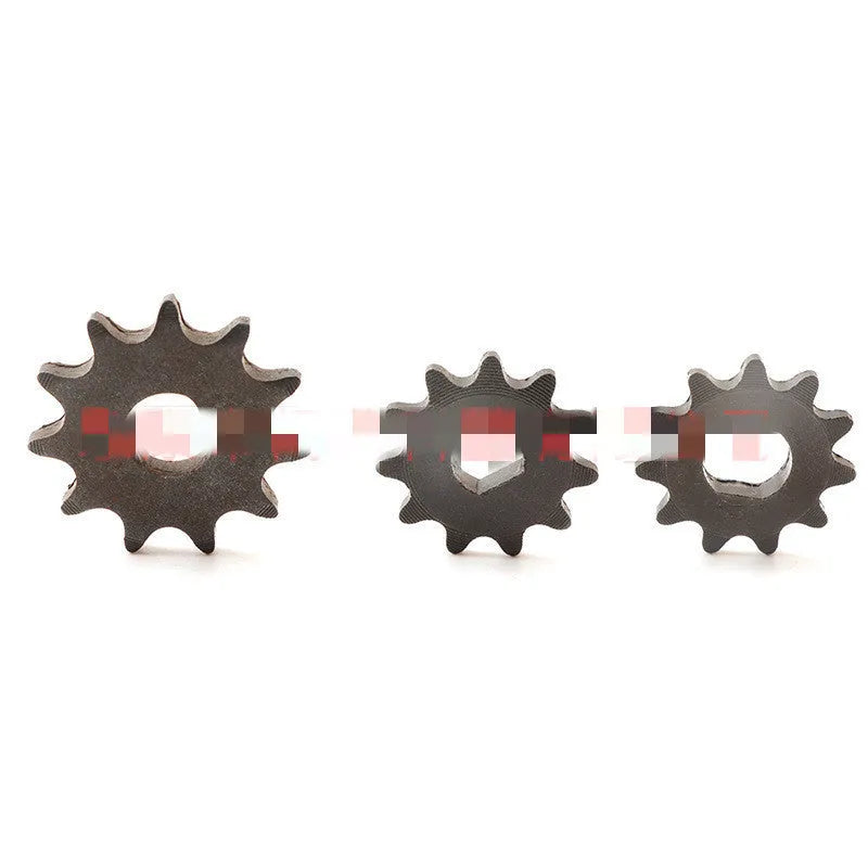 Cast iron 11-tooth non-circular motorcycle drive gear for 25hT8F reduction chains