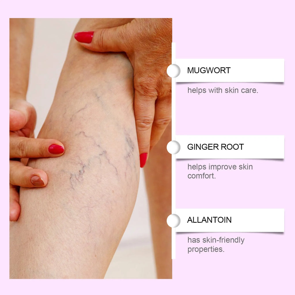 Four micro needle adhesive nursing bandages for legs with herbal extracts